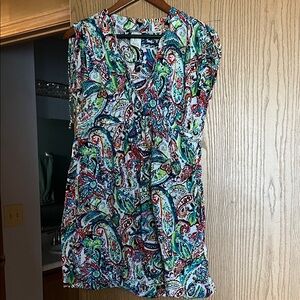 Ralph Lauren Multicolor Paisley Sleeveless Top